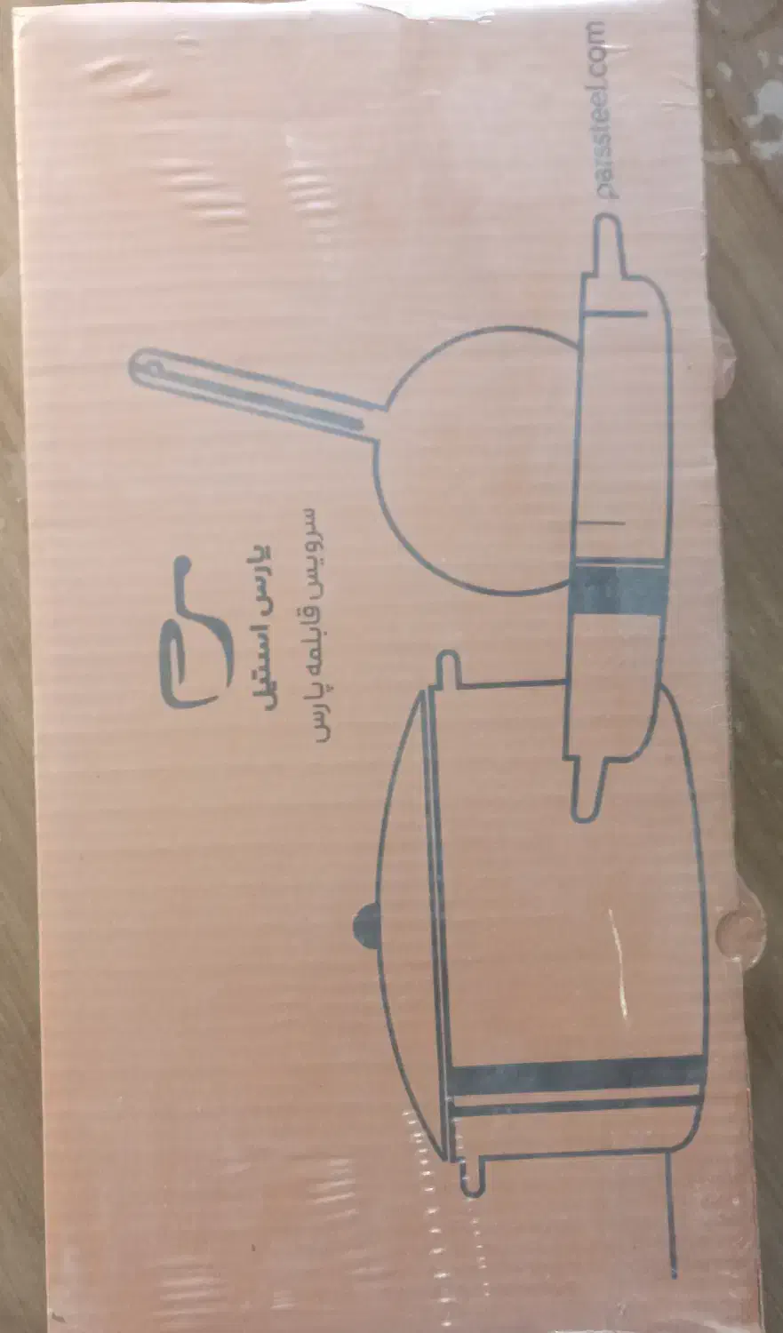 سرویس قاشق و چنگال و قابلمه استیل|ظروف پخت‌وپز|ری, شهید غیوری (ابن باویه)|دیوار