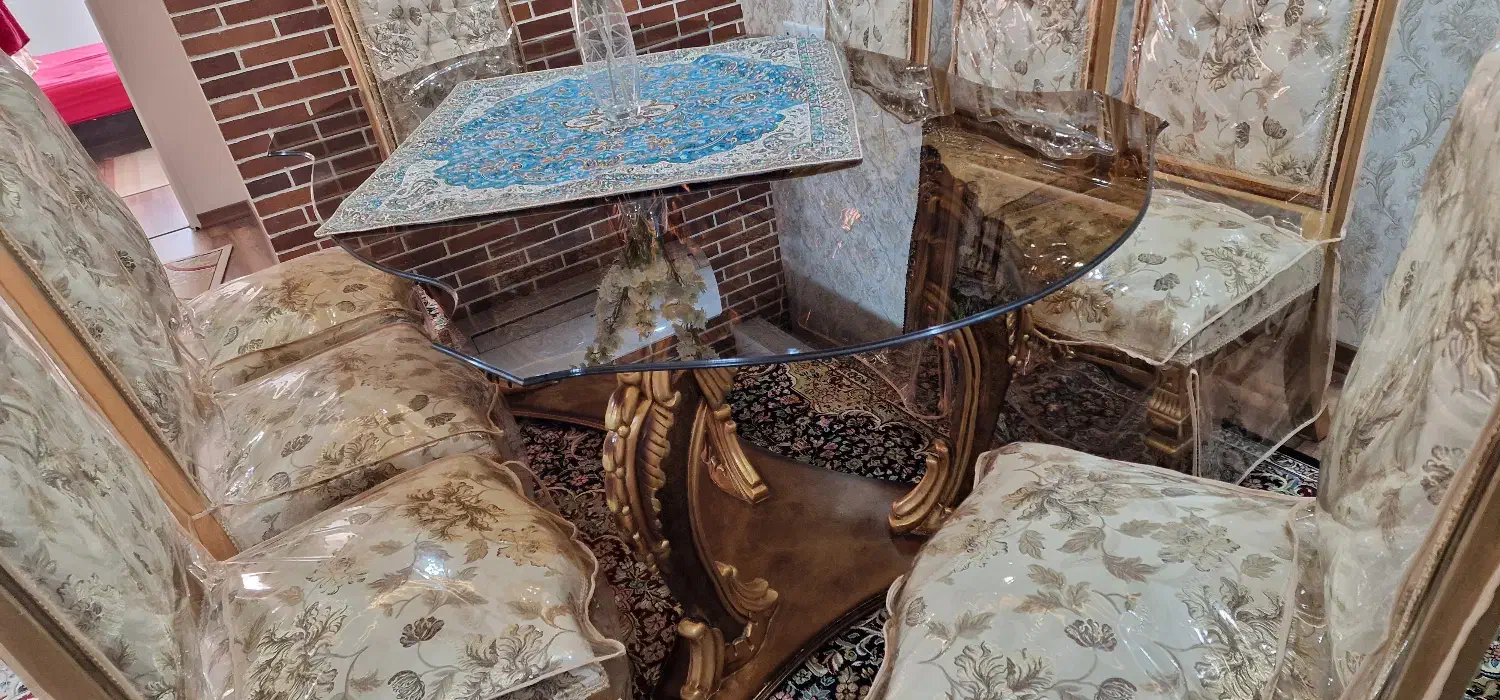 میز نهار خوری ۸ نفره در حد نو|میز و صندلی غذاخوری|قزوین, |دیوار