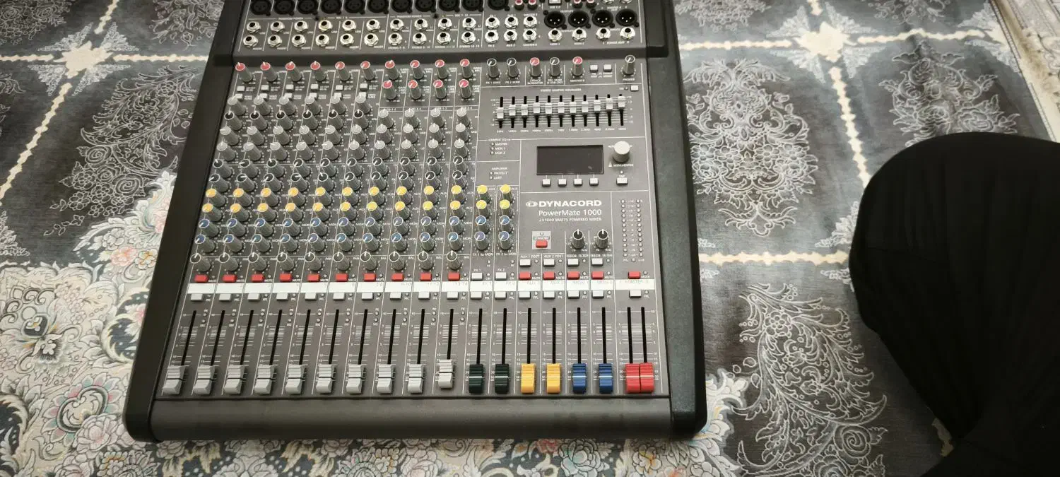 پاور میکسر دایناکورد 1000سری3 اصل آلمان|سیستم صوتی خانگی|تهران, چیتگر شمالی|دیوار