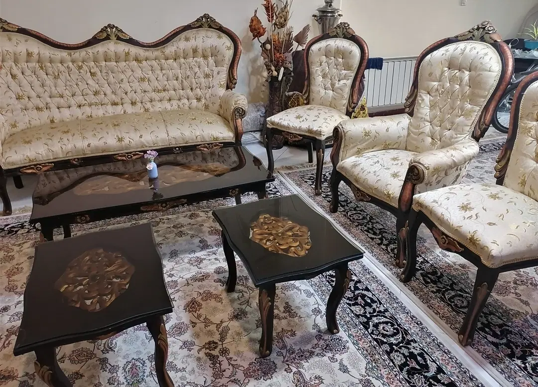 مبل 7 نفره بدون میزبان|مبلمان خانگی و میز عسلی|تهران, اختیاریه|دیوار