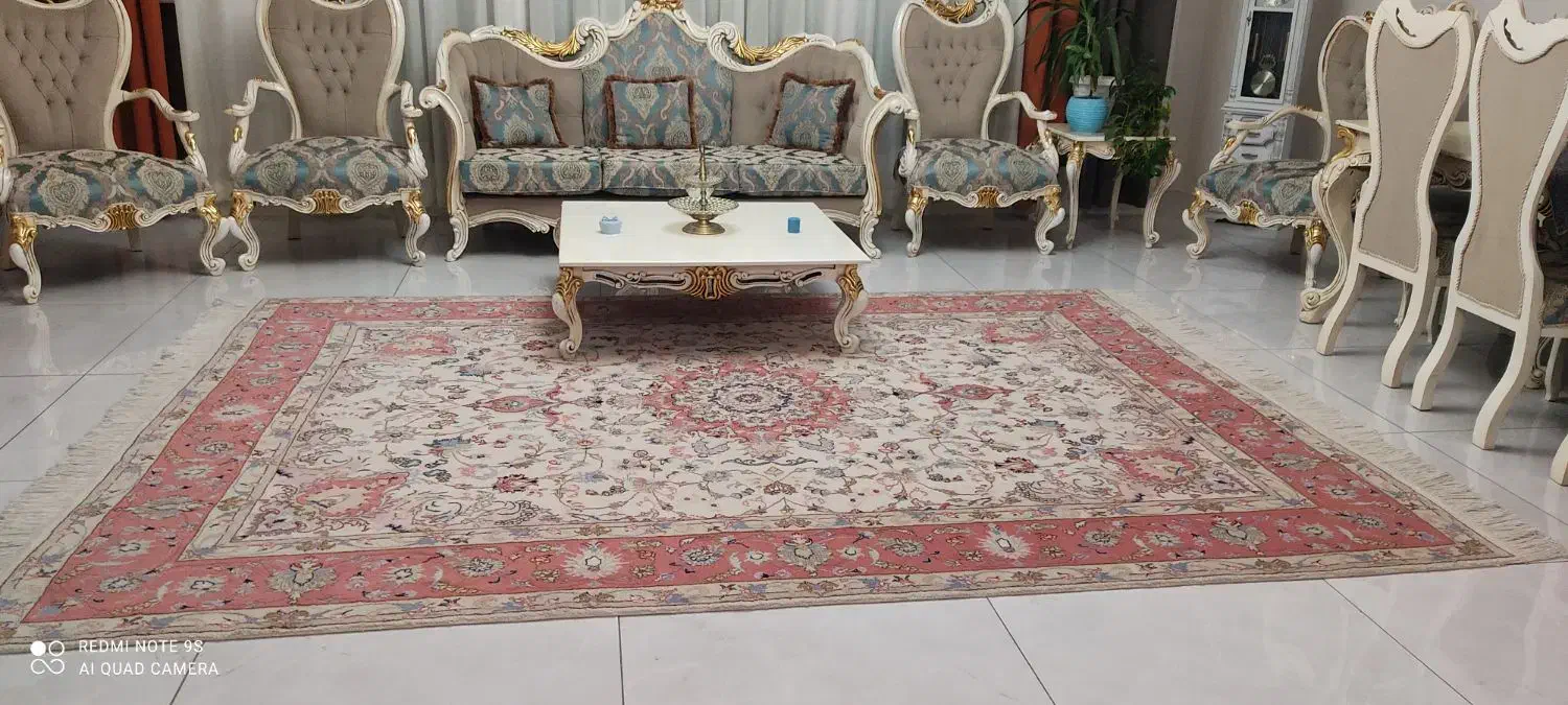 یک جفت فرش دستباف ۹ متری طرح علیا کاشمر|فرش|تبریز, |دیوار