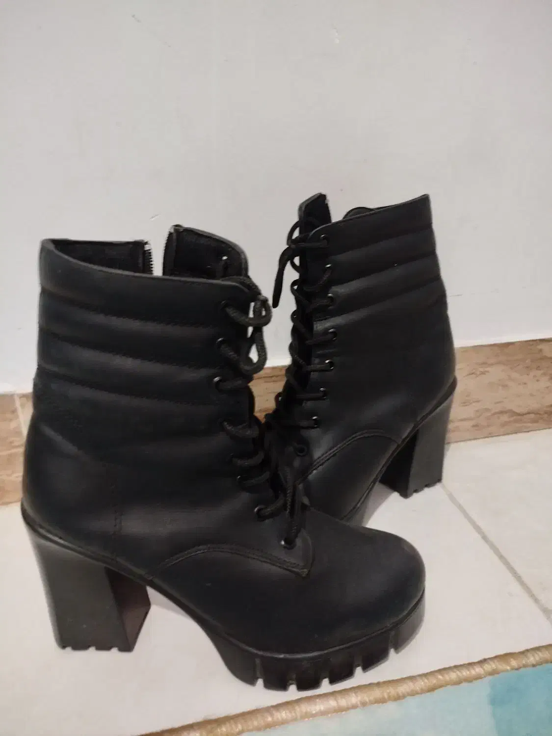 نیم بوت پاشنه دار سایز۳۸|کیف، کفش، کمربند|قم, پردیسان|دیوار