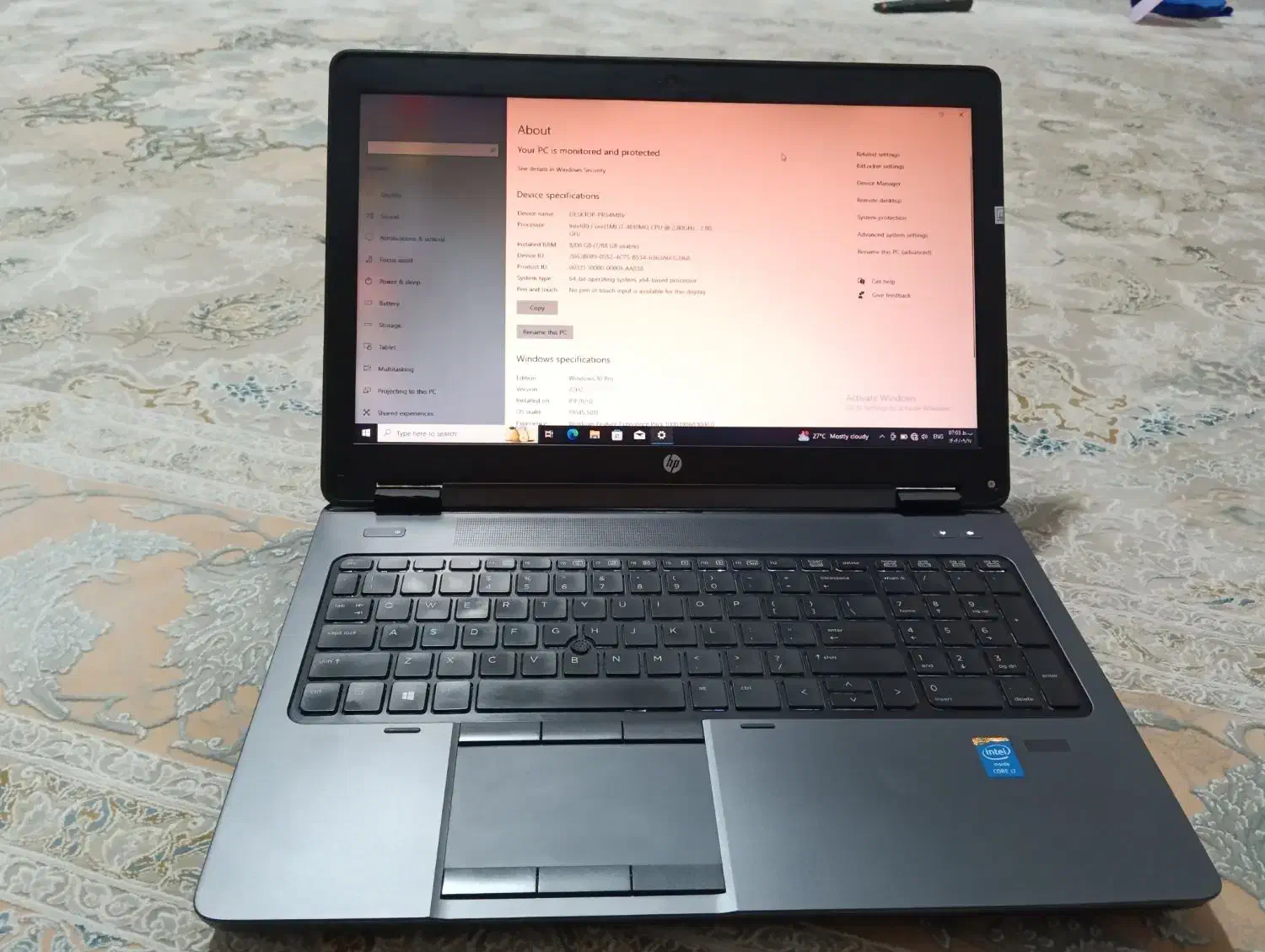 لپ تاپ HP|رایانه همراه|ارومیه, |دیوار