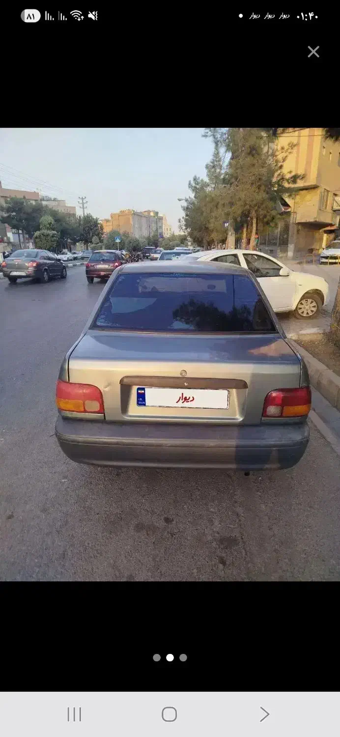 پراید مدل۸۴سبززیتونی|خودرو سواری و وانت|کاشمر, |دیوار