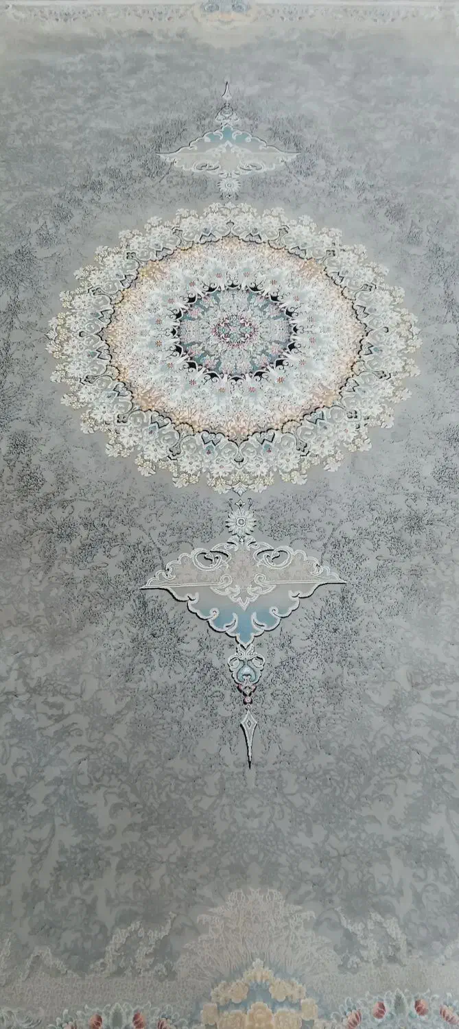 فرش طوسی حاشیه طلایی  ۹ متری ۳عدد ۱۲۰۰ شانه|فرش|ابهر, |دیوار