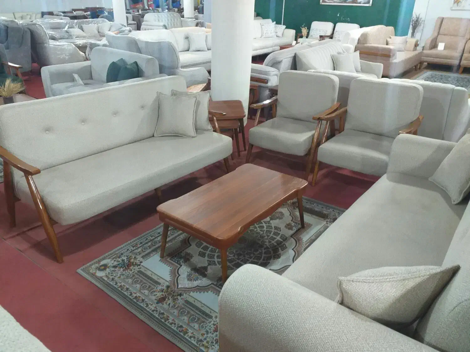 مبل دلسا کد ۱۸۲۰. چکی بدون سود|مبلمان خانگی و میز عسلی|ساری, |دیوار