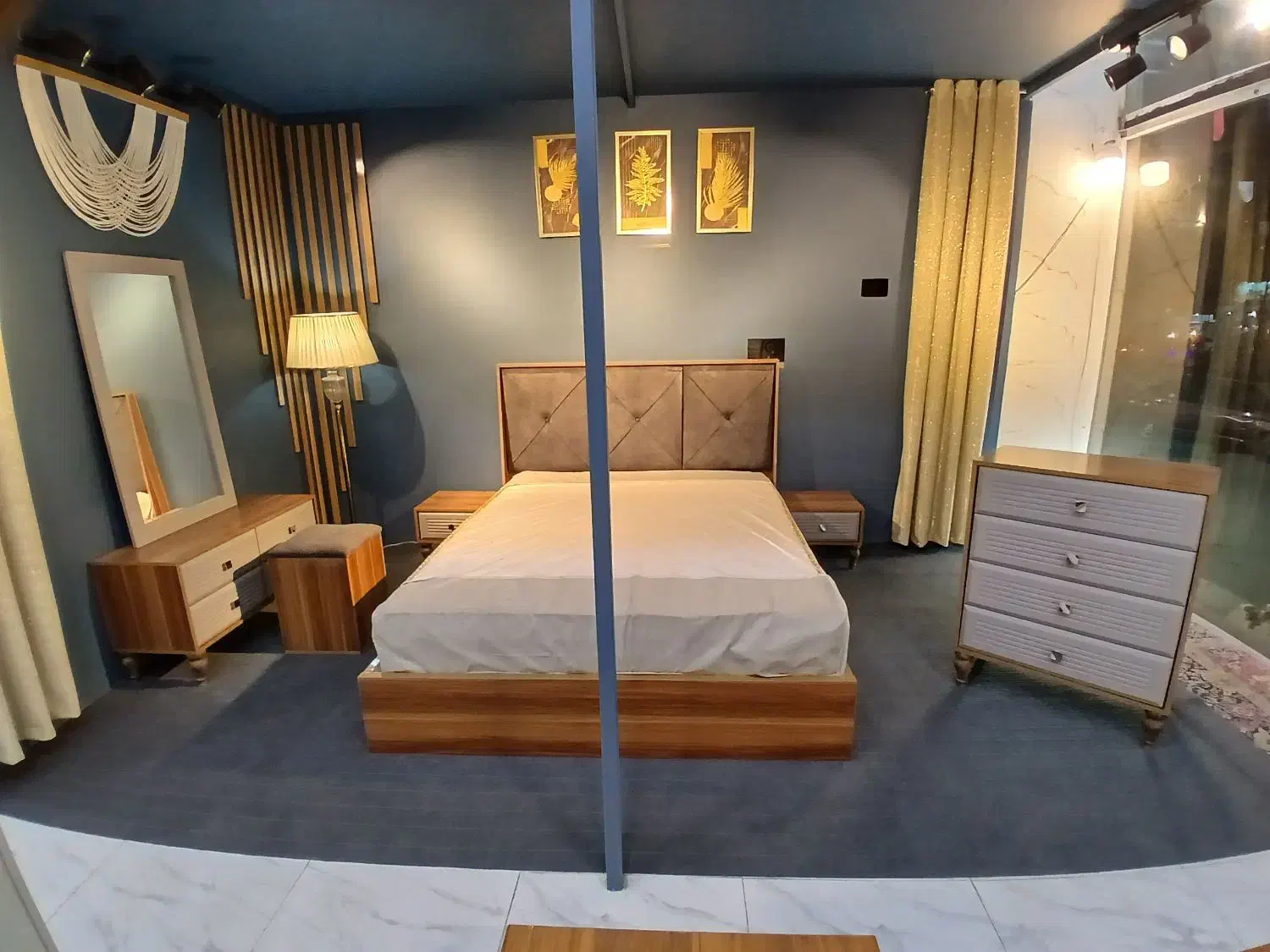 سرویس خواب قائم.مدل گلوریا|تخت و سرویس خواب|کرمانشاه, |دیوار