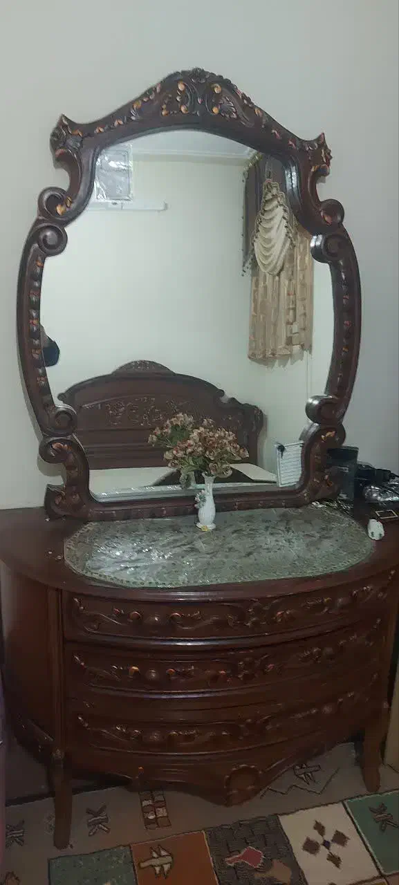 سرویس اتاق خواب|تخت و سرویس خواب|قم, هنرستان|دیوار