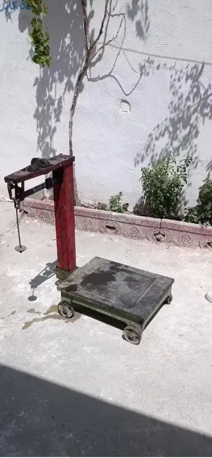 باسکول سنگی ۳۰۰کیلویی|ابزارآلات|شیراز, درکی|دیوار