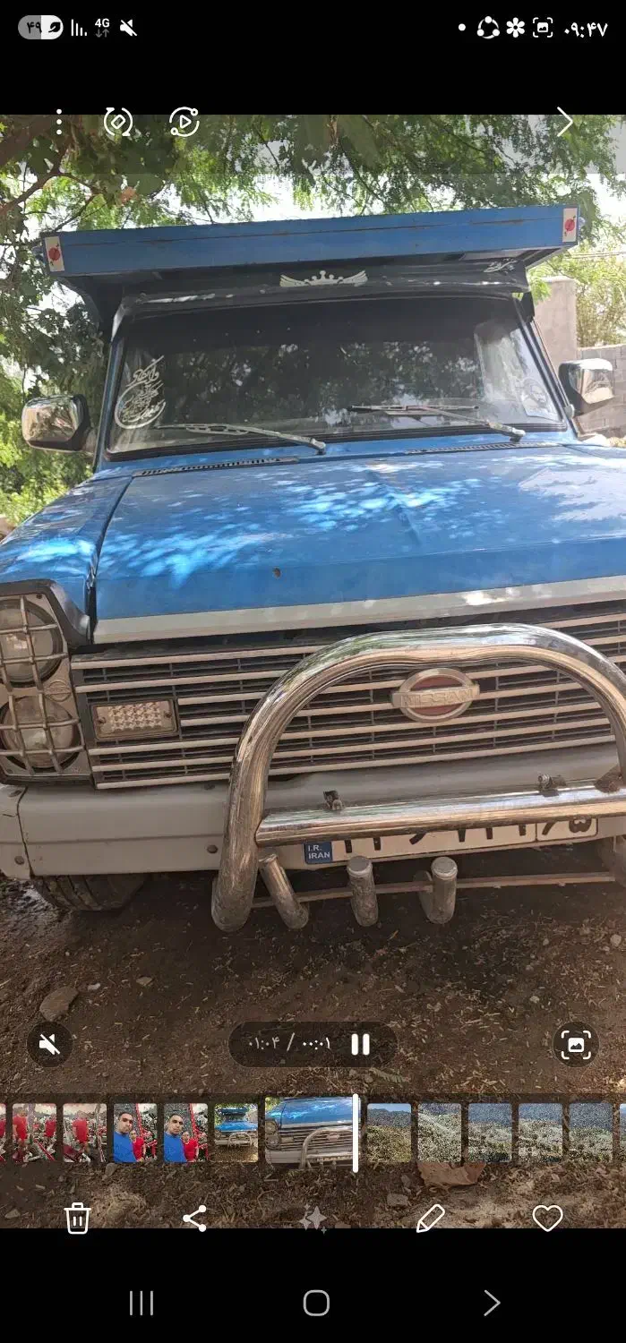 وانت نیسان ۸۸ خیلی تمیز|خودرو سواری و وانت|عنبرآباد, |دیوار