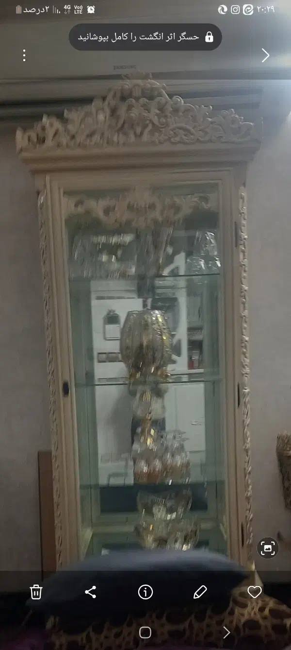 ویترین درجدنو|بوفه، ویترین، کنسول|قم, دروازه ری|دیوار