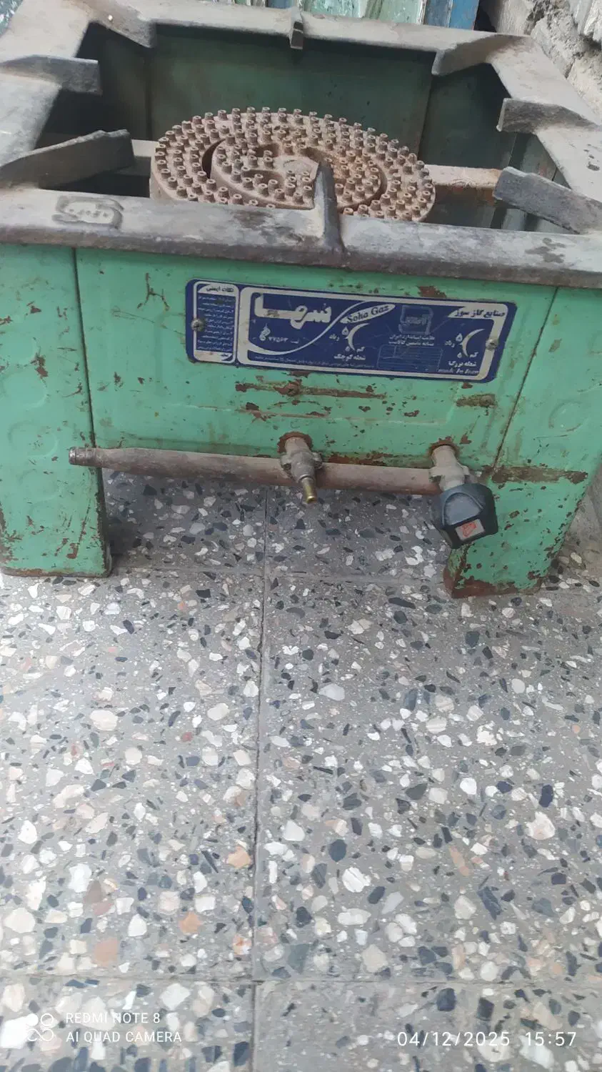 یک عدد تنور گازی وتک شعله سالم|اجاق گاز و لوازم برقی پخت‌وپز|زاهدان, |دیوار