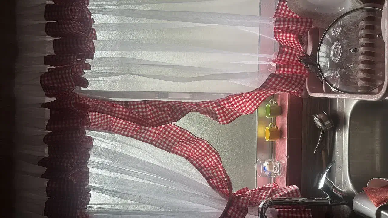 پرده آشپزخانه|پرده، رانر، رومیزی|قم, سالاریه|دیوار