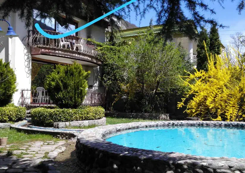 ماهانه چوبی دوبلکس با بهار خواب|اجارهٔ خانه و ویلا|کلاردشت, |دیوار