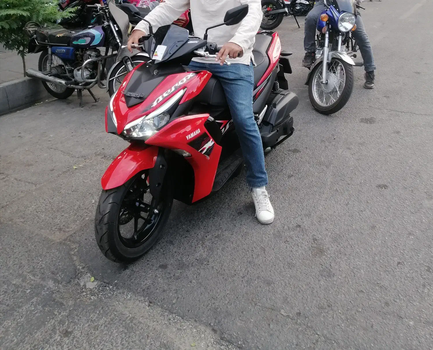 یاماها آیروکس اصلی|موتورسیکلت|تهران, شیخ هادی|دیوار