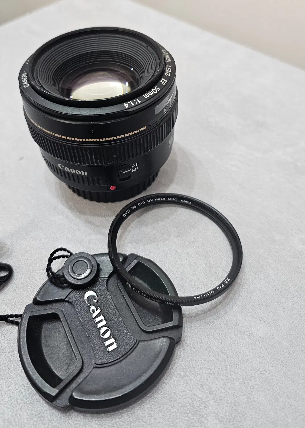 لنز دوربین کانن EF 50mm f/1.4 USM|دوربین عکاسی و فیلمبرداری|اهواز, نبوت|دیوار