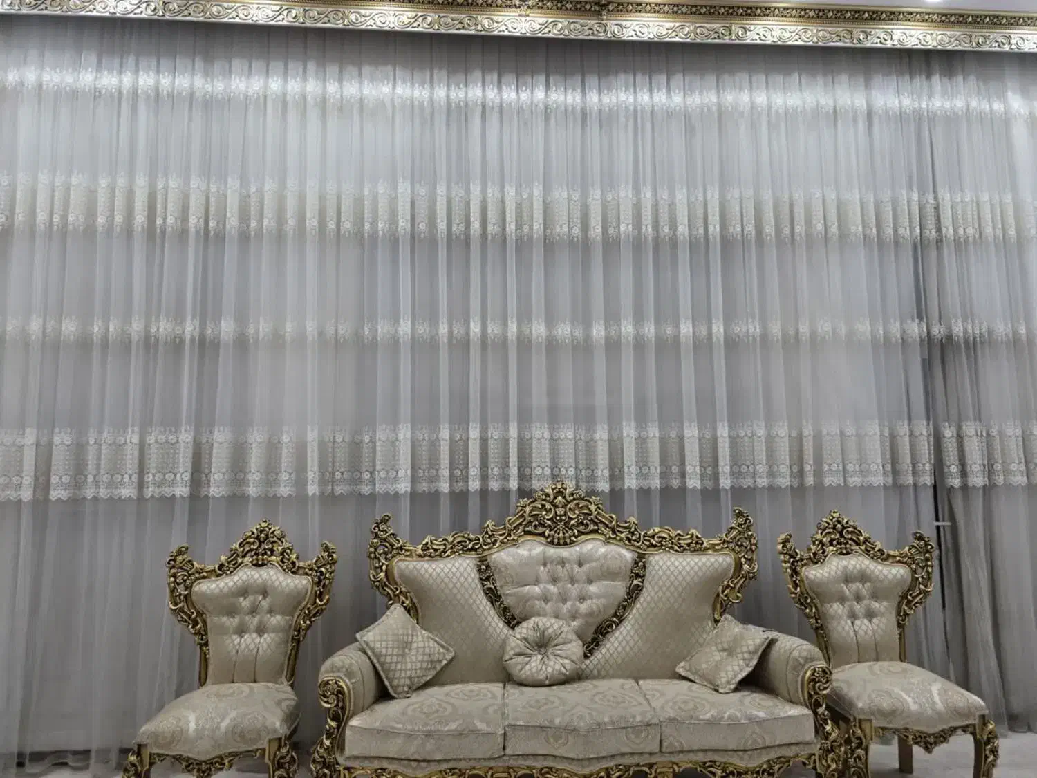 پرده|پرده، رانر، رومیزی|قم, شاه ابراهیم|دیوار