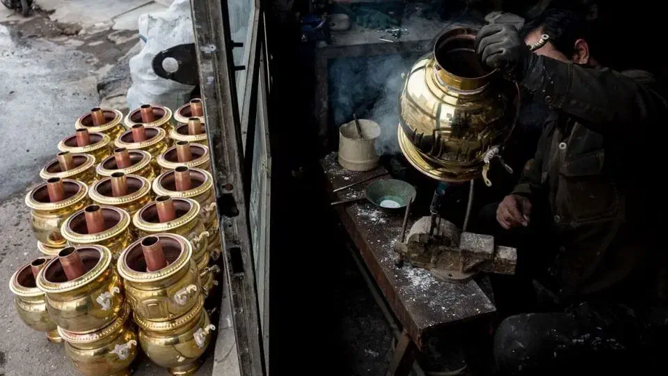 تعمیر و فروش سماور زغالی|سماور، چایساز، قهوهساز|باغستان, |دیوار