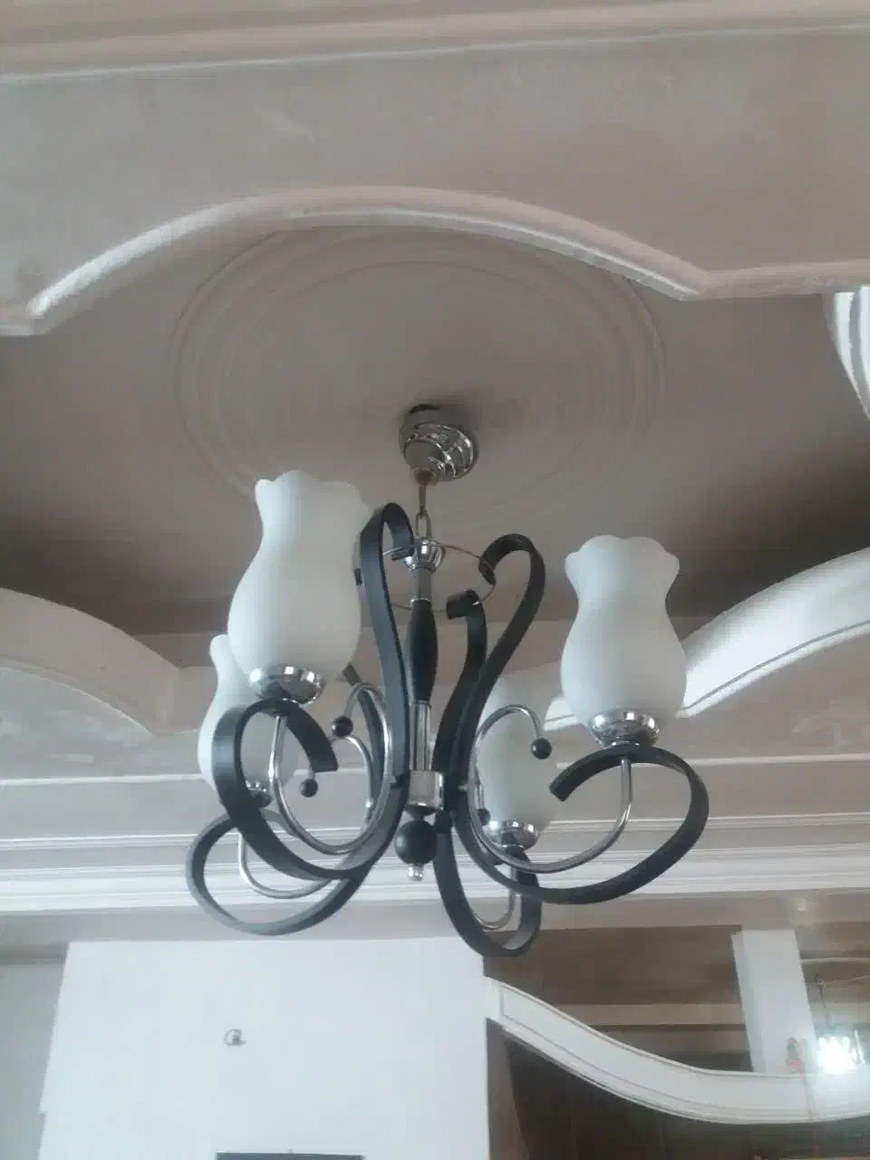 لوستر چوبی|لوستر و چراغ آویز|وحیدیه, |دیوار