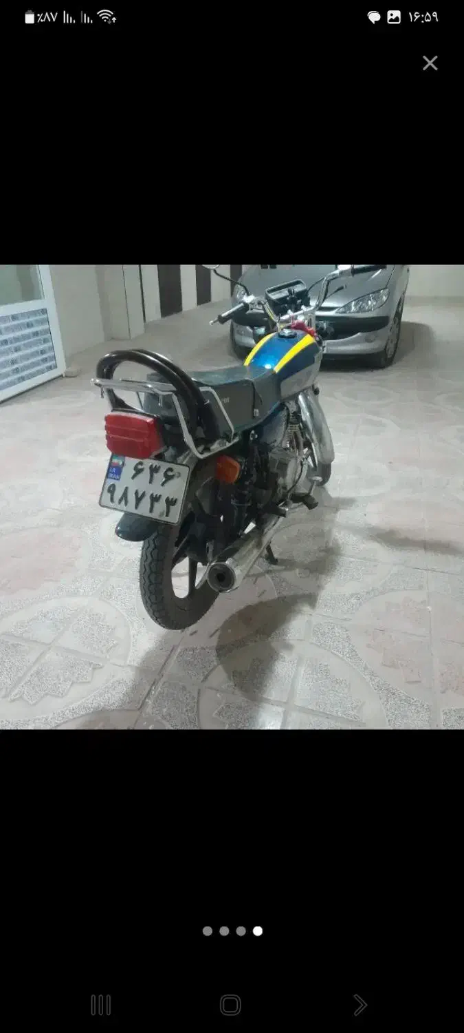 موتوربرمودا۱۲۵|موتورسیکلت|اصفهان, فجر|دیوار