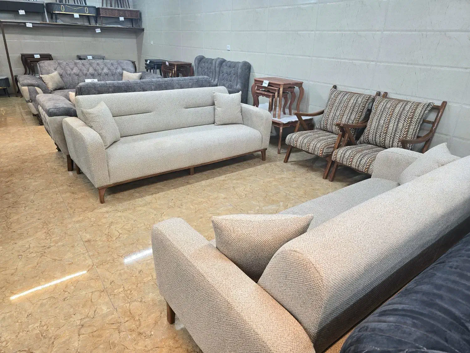 مبل راحتی 8نفره مینیمال|مبلمان خانگی و میز عسلی|یزد, |دیوار