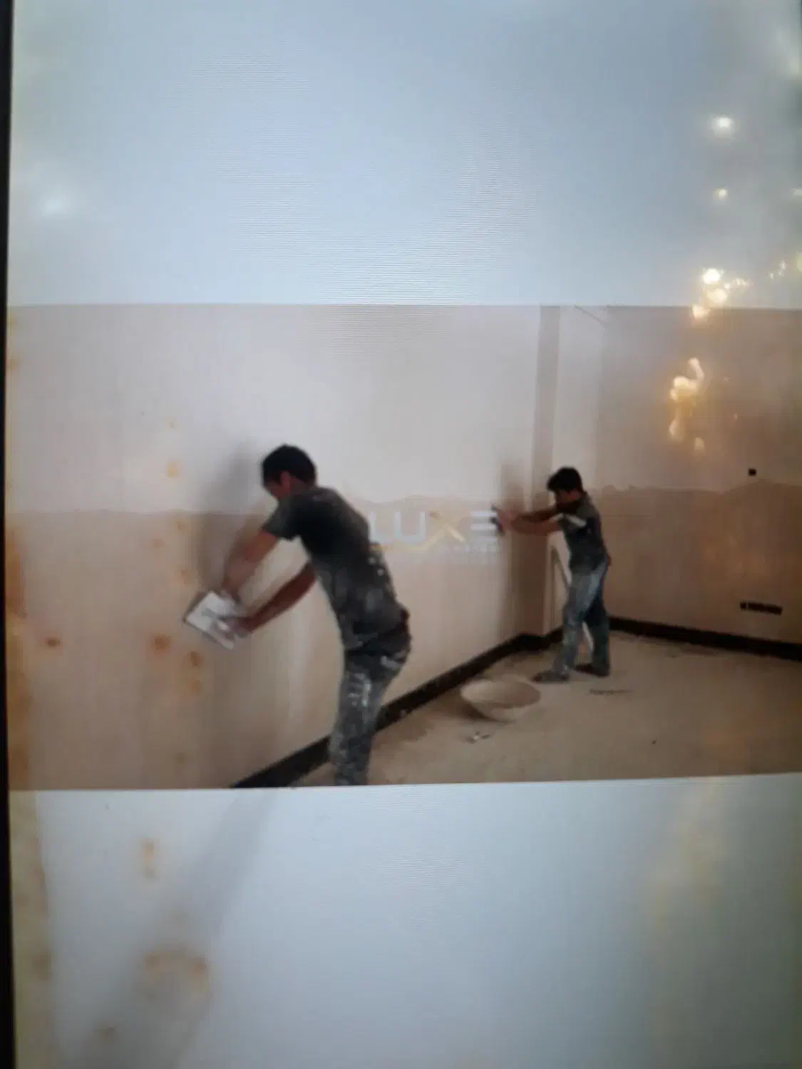 گچکاری،سفیدکاری،انواع تعمیرات لکه گیری|خدمات پیشه و مهارت|رستم‌آباد, |دیوار