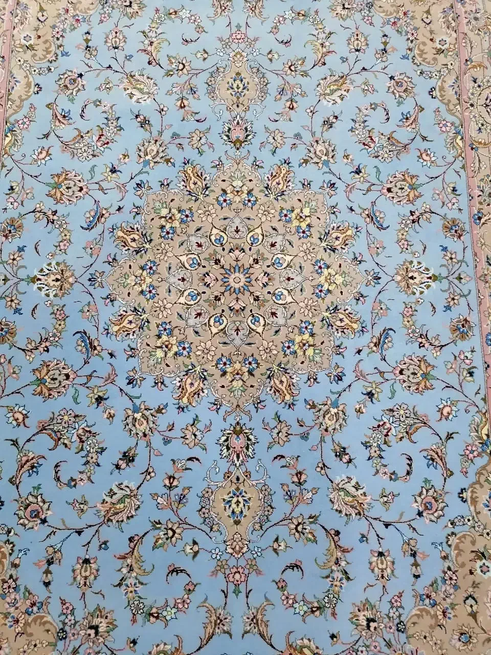 جفت فرش 6متری دستباف درجه یک کاشان|فرش|اراک, |دیوار