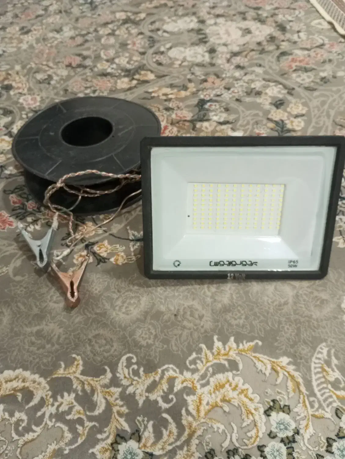 پرژکتور 12ولت 50وات سیار|لامپ و چراغ|سنندج, |دیوار