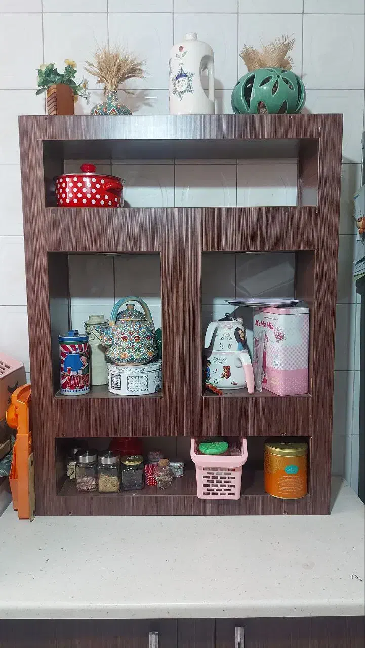 شلف یا کابینت|کتابخانه، شلف، قفسههای دیواری|کرج, فاز ۳ گوهردشت|دیوار