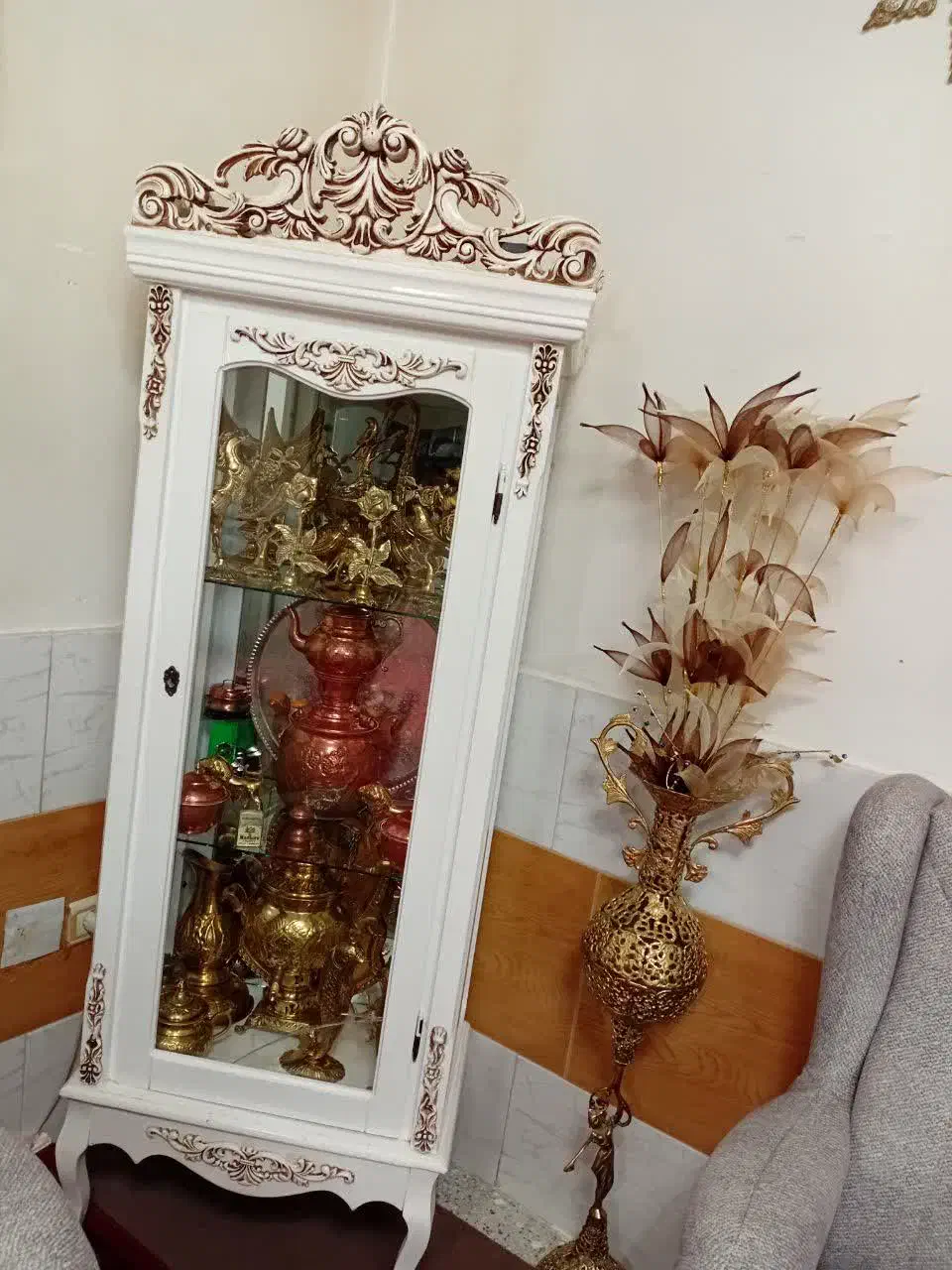 بوفه|بوفه، ویترین، کنسول|شازند, |دیوار