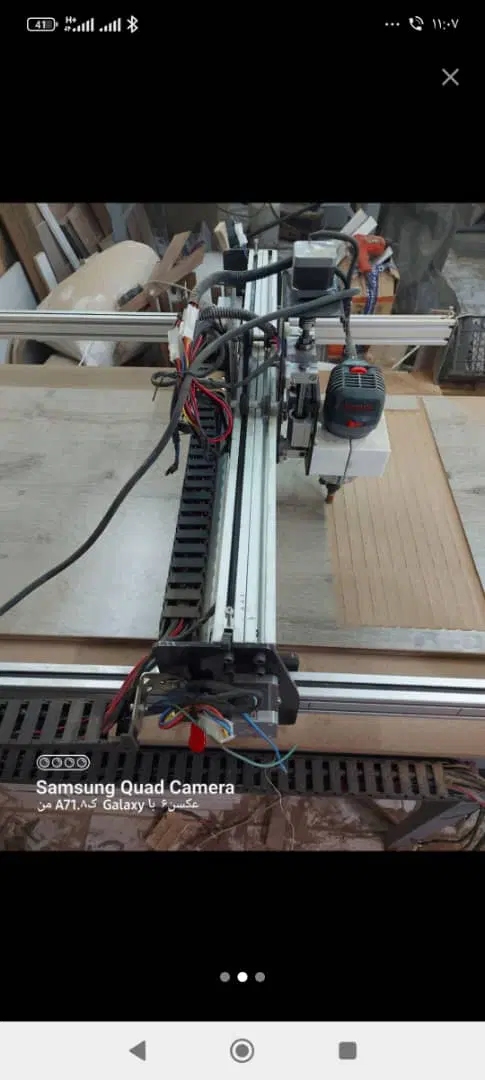 دستگاه CNC چوب و MDF سایز ۹۰×۷۰ چهار محور Mach3|ماشینآلات صنعتی|تهران, اسکندری|دیوار