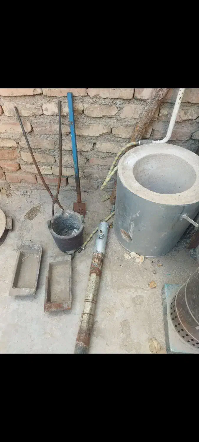 کوره ذوب آلومینیوم خانگی|ابزارآلات|بیرجند, |دیوار