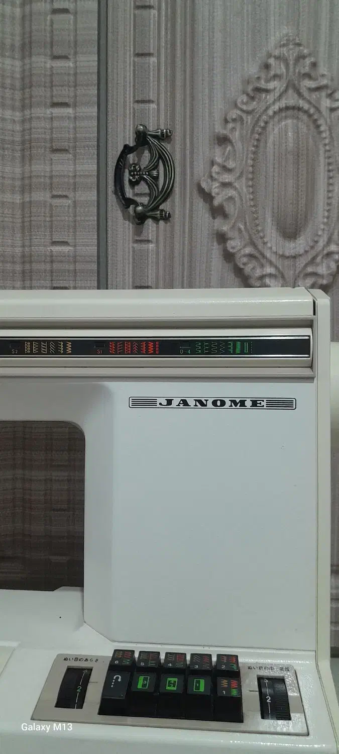 چرخ خیاطی ژانومه ۶۲۷|چرخ خیاطی و ریسندگی|تربت جام, جامی|دیوار