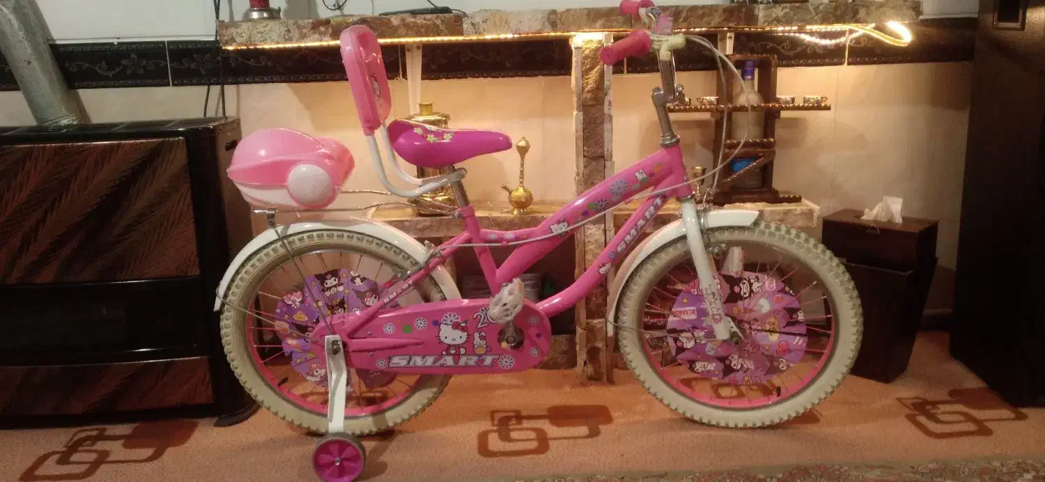 دوچرخه سایز ۲۰ دخترانه نونو تر تمیز خوشرنگ|دوچرخه، اسکیت، اسکوتر|رباطکریم, منجیل آباد|دیوار