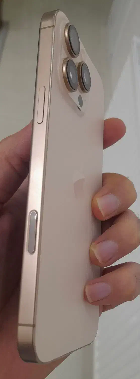 آیفون 16 پرومکس مکس رجیستر شده باتری ۹۸ رنگ صحرایی|موبایل|بیرجند, |دیوار