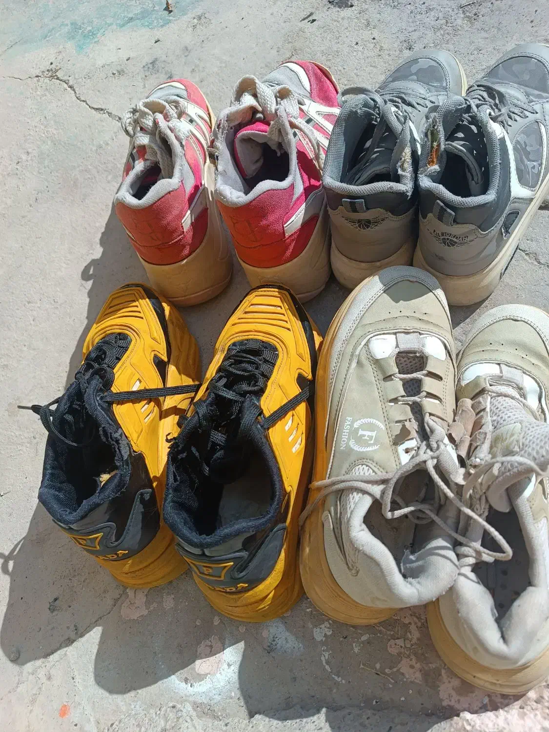 کفش اسپرت سایز36و37|کیف، کفش، کمربند|خمینیشهر, |دیوار