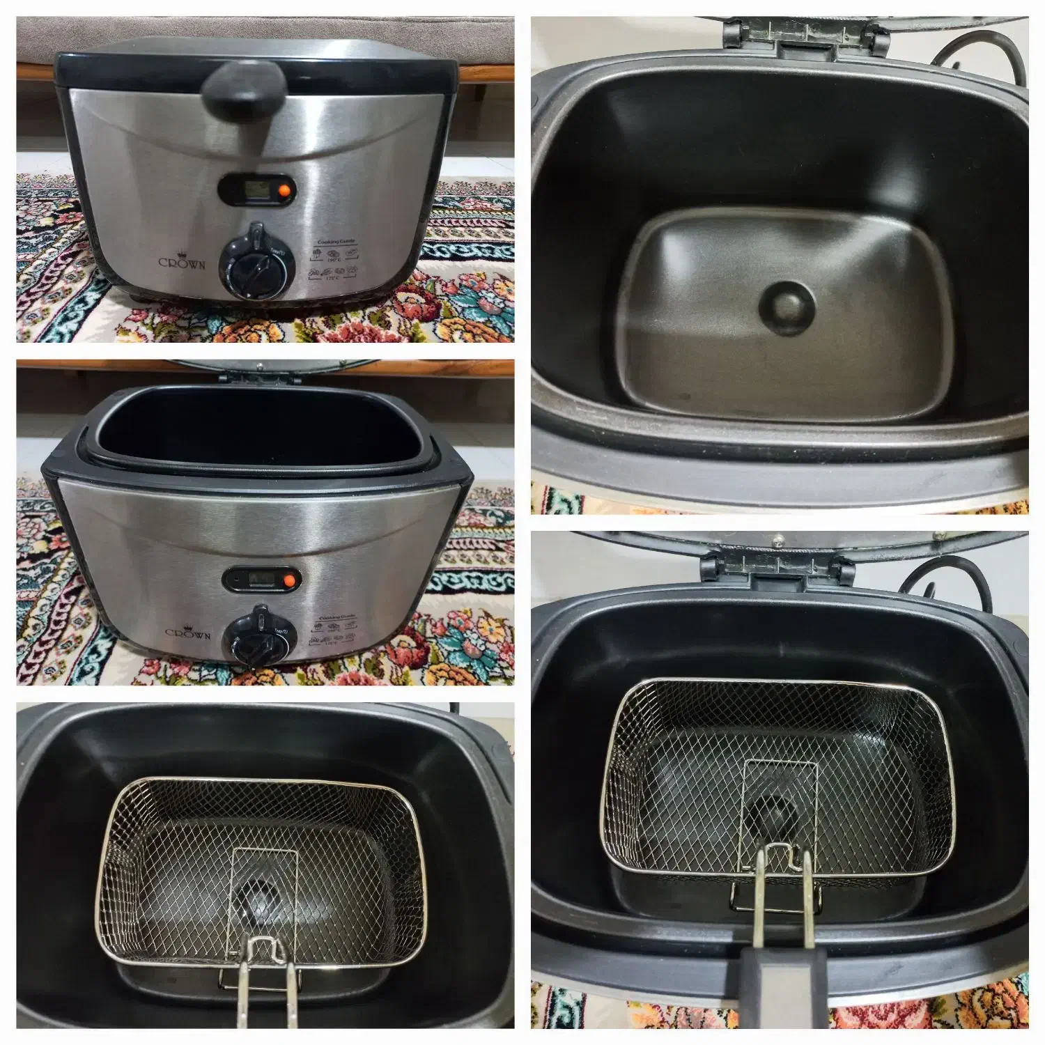 مینی سیب زمینی سرخ کن|اجاق گاز و لوازم برقی پختوپز|سبزوار, سیادتی|دیوار