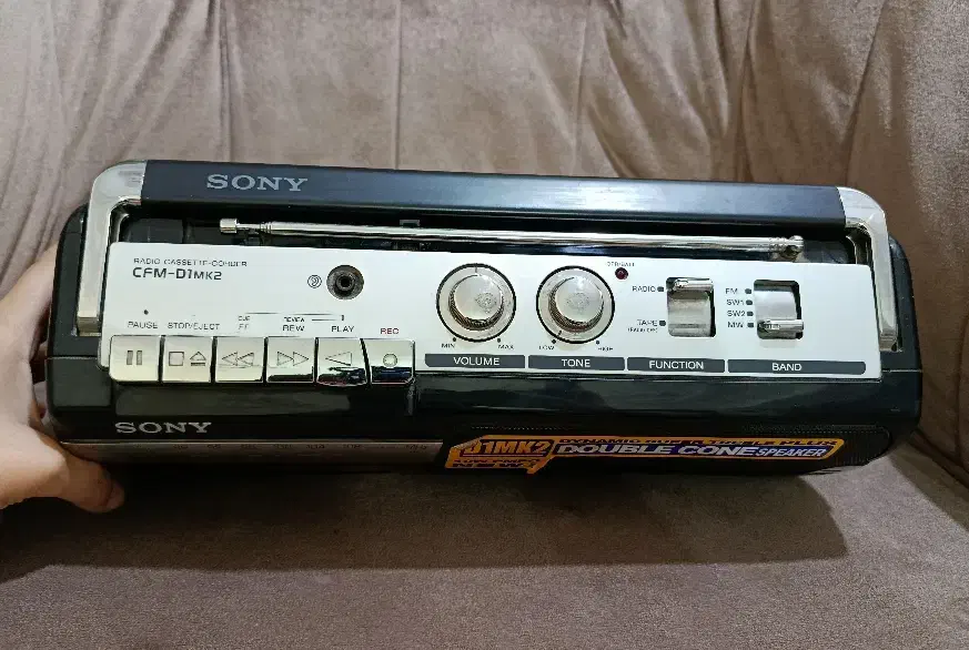 رادیو ضبط سونی اصلی باکیفیت افام دار|سیستم صوتی خانگی|بوشهر, |دیوار