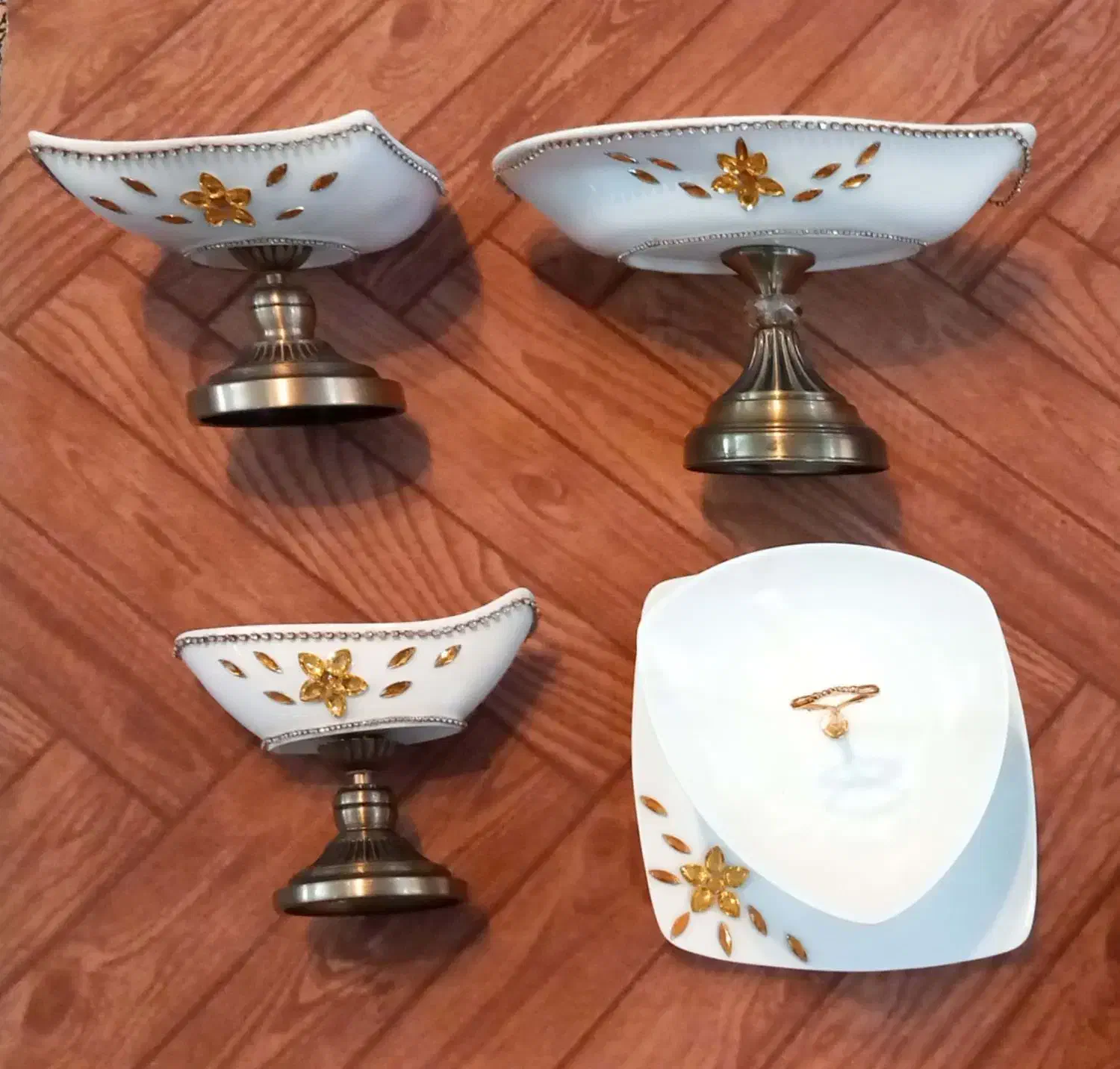 ست میوه خوری شرینی خوری آجیل خوری شکلات خوری|ظروف سرو و پذیرایی|گلستان (تهران), |دیوار