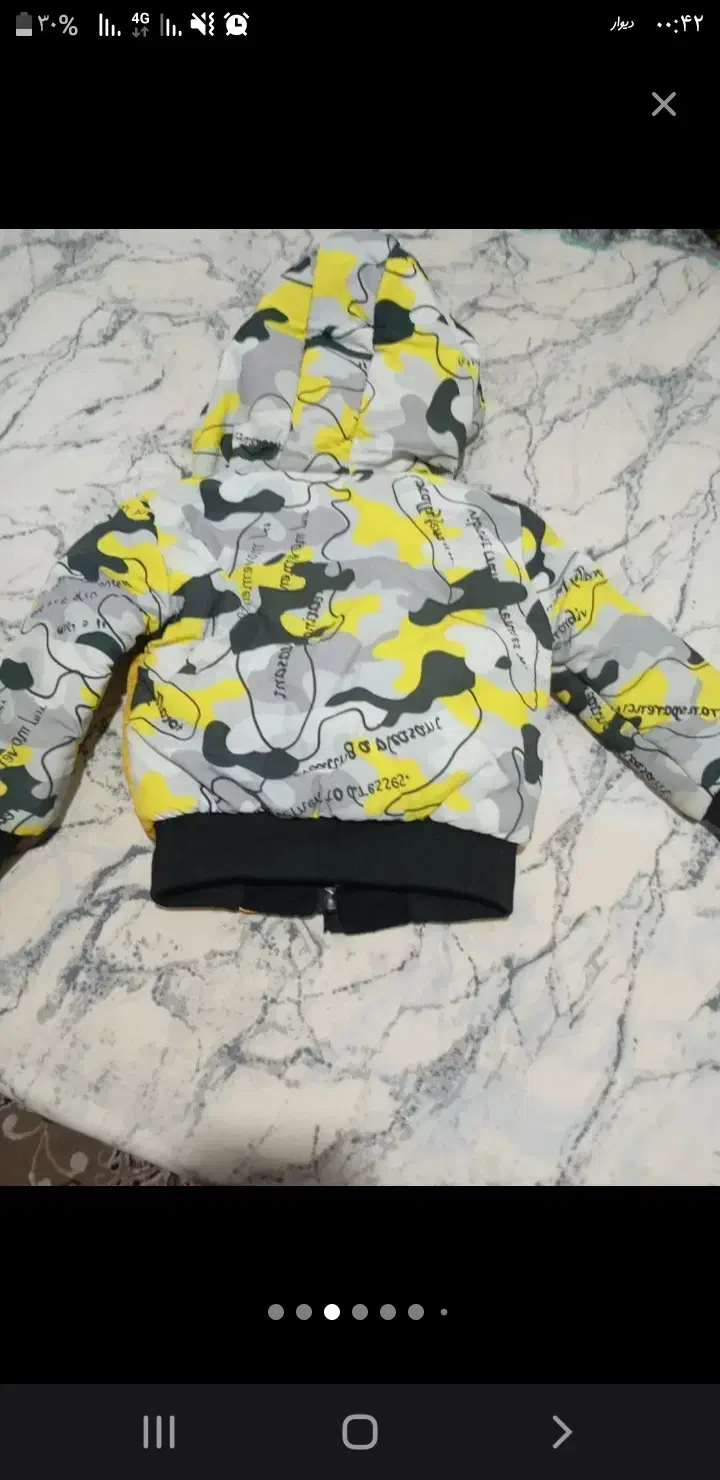 کاپشن بچگانه شیک|کفش و لباس بچه|اسلامآباد غرب, |دیوار