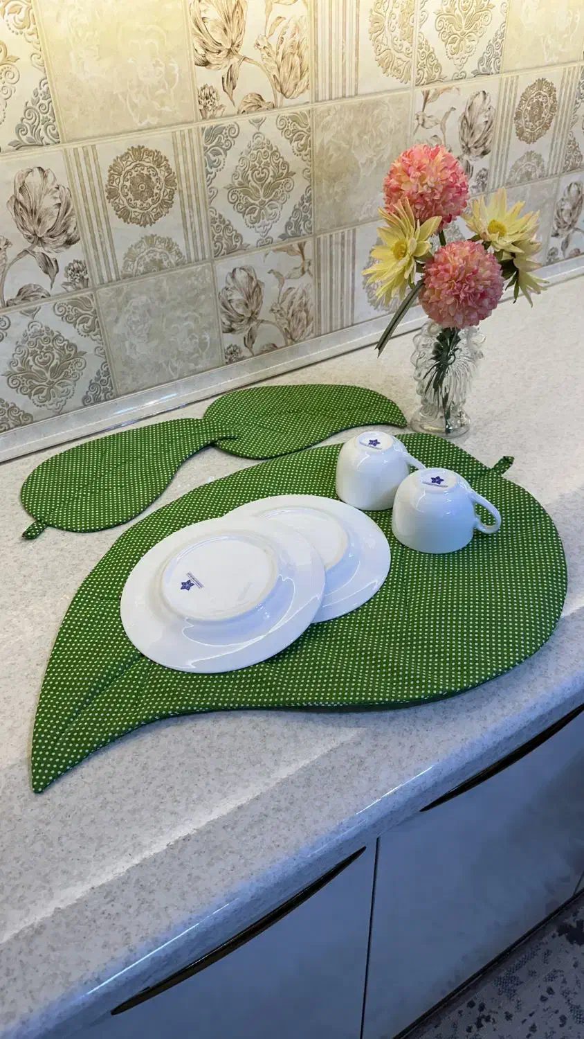 نمگیر،دستگیره وزیرقابلمه ای فانتزی|سفره، حوله، دستمال آشپزخانه|تربت جام, مطهری|دیوار