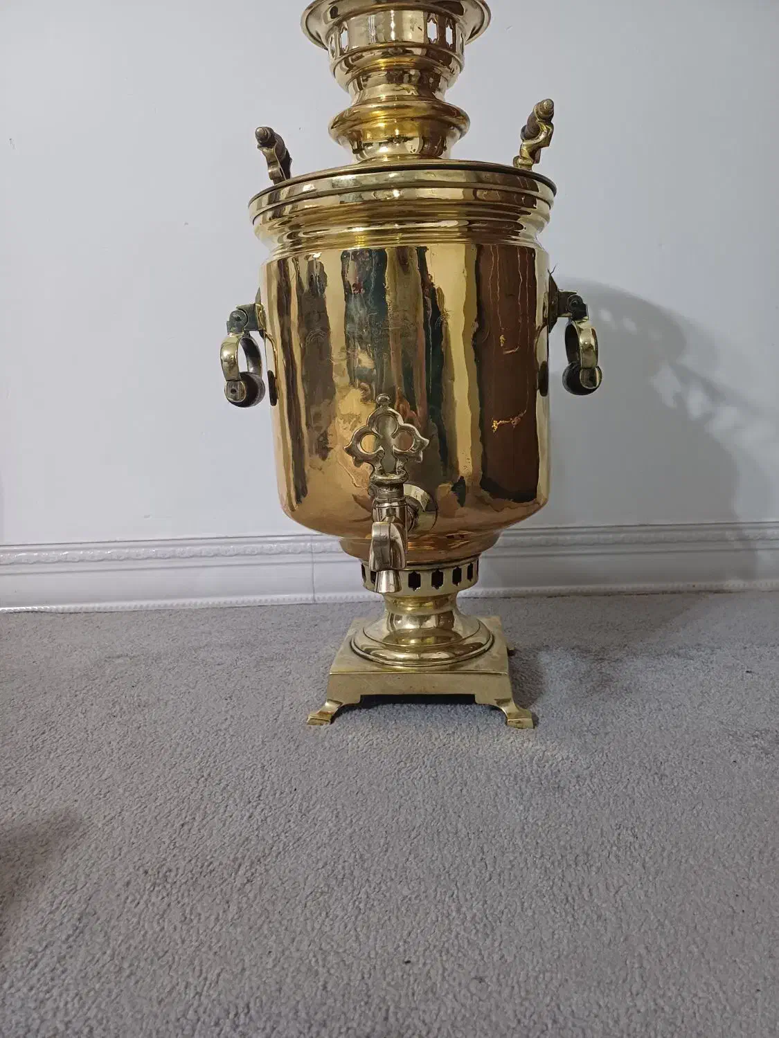 سماورذغالی|کلکسیون اشیاء عتیقه|خرمدره, |دیوار