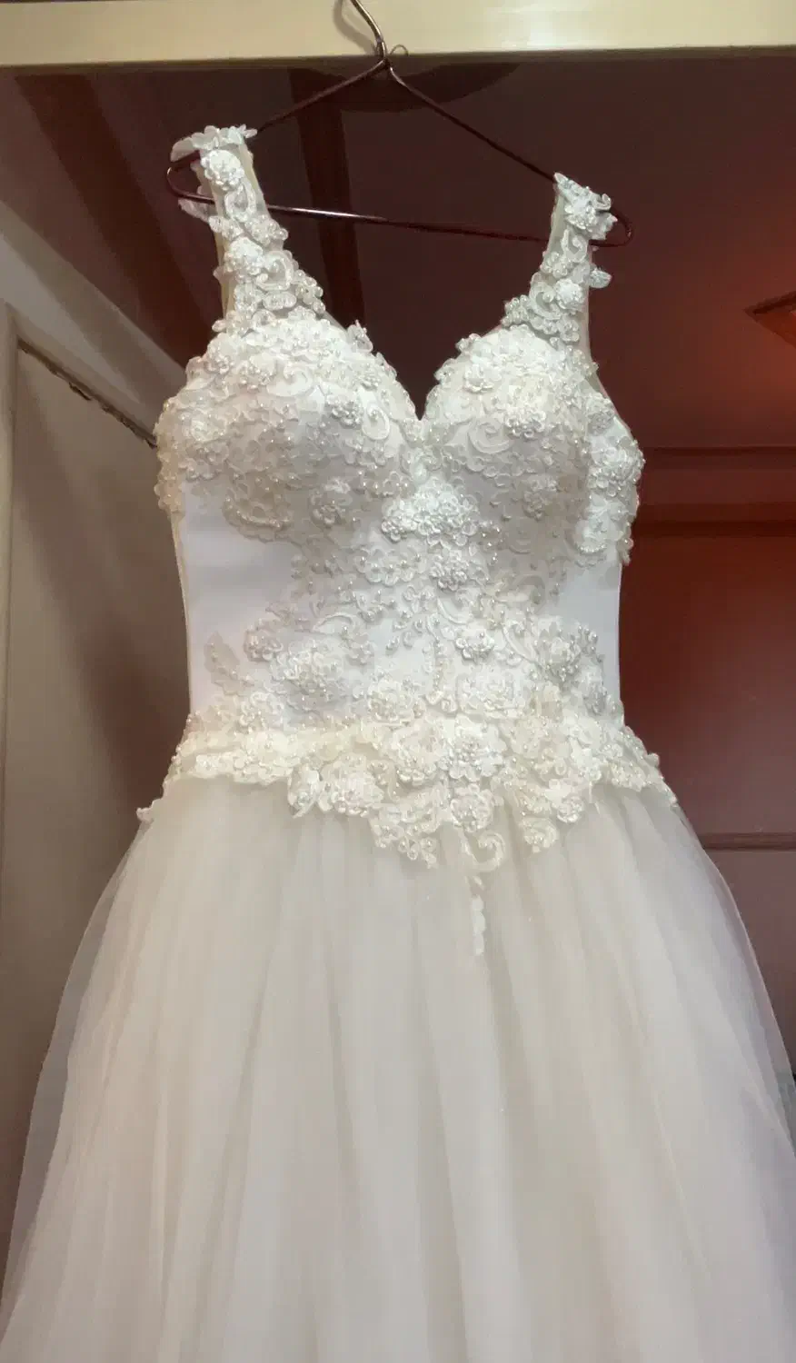 فروش فوری لباس عروس|لباس|رشت, باهنر|دیوار