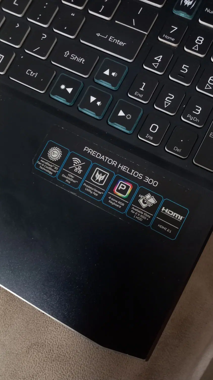 acer pradator helios 300|رایانه همراه|بابل, |دیوار