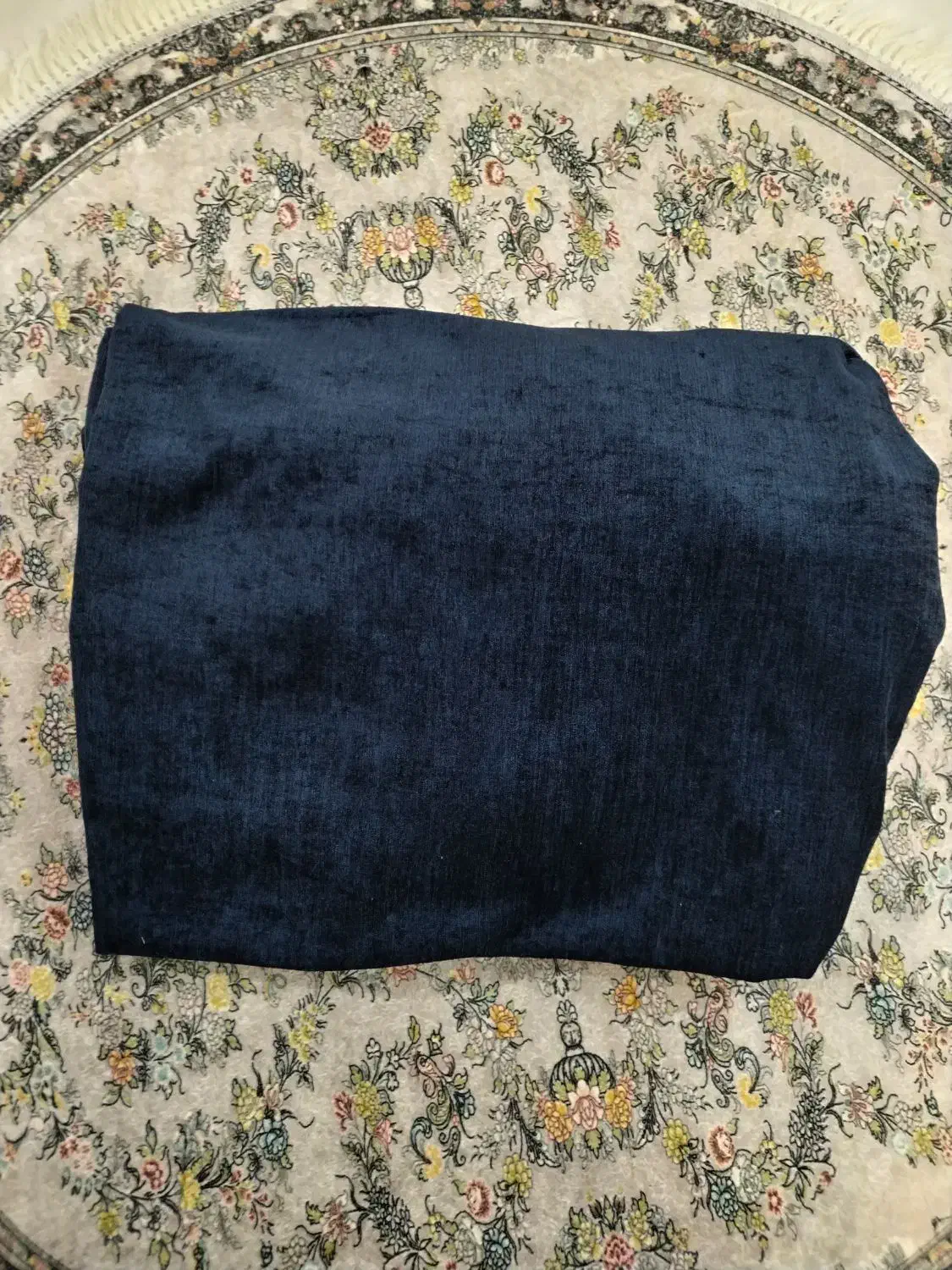 دستک مخمل سرمه ای|پرده، رانر، رومیزی|مشهد, حجت|دیوار