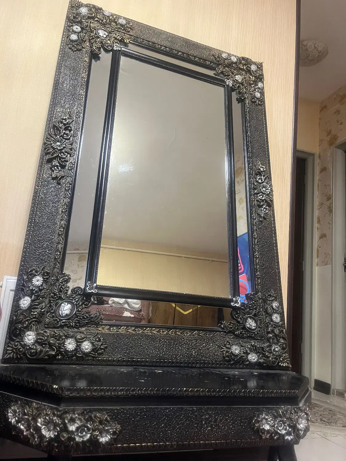 آینه کنسول|بوفه، ویترین، کنسول|یزد, |دیوار