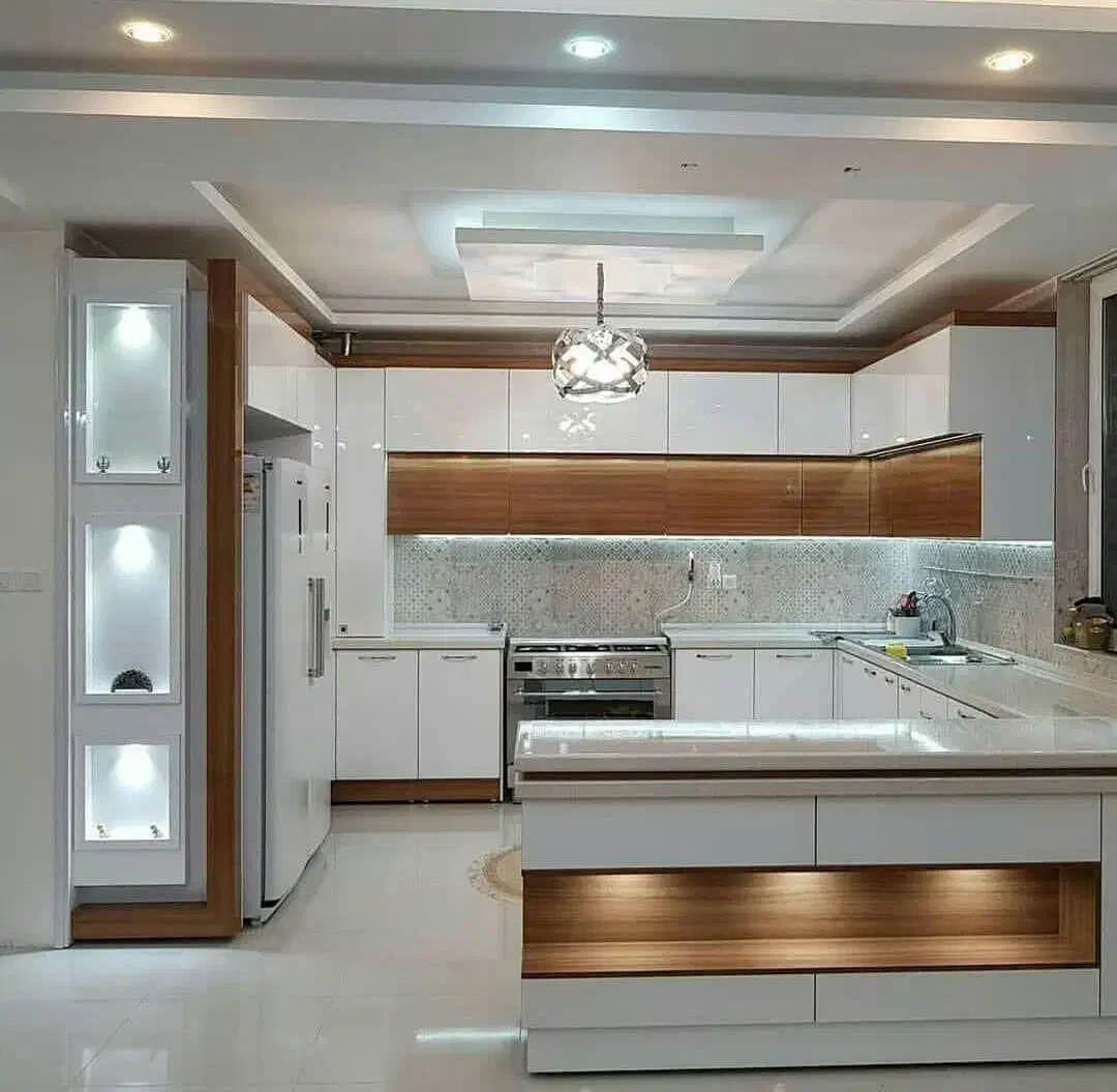 کابینت هایگلاس براق شیشه ای 24587|مصالح و تجهیزات ساختمان|حویق, |دیوار