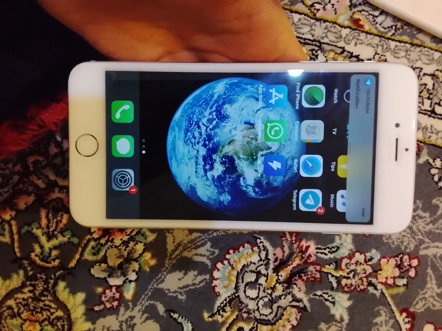 ایفون ۶پلاس حافظه ۶۴باملزومات|موبایل|کرمانشاه, |دیوار