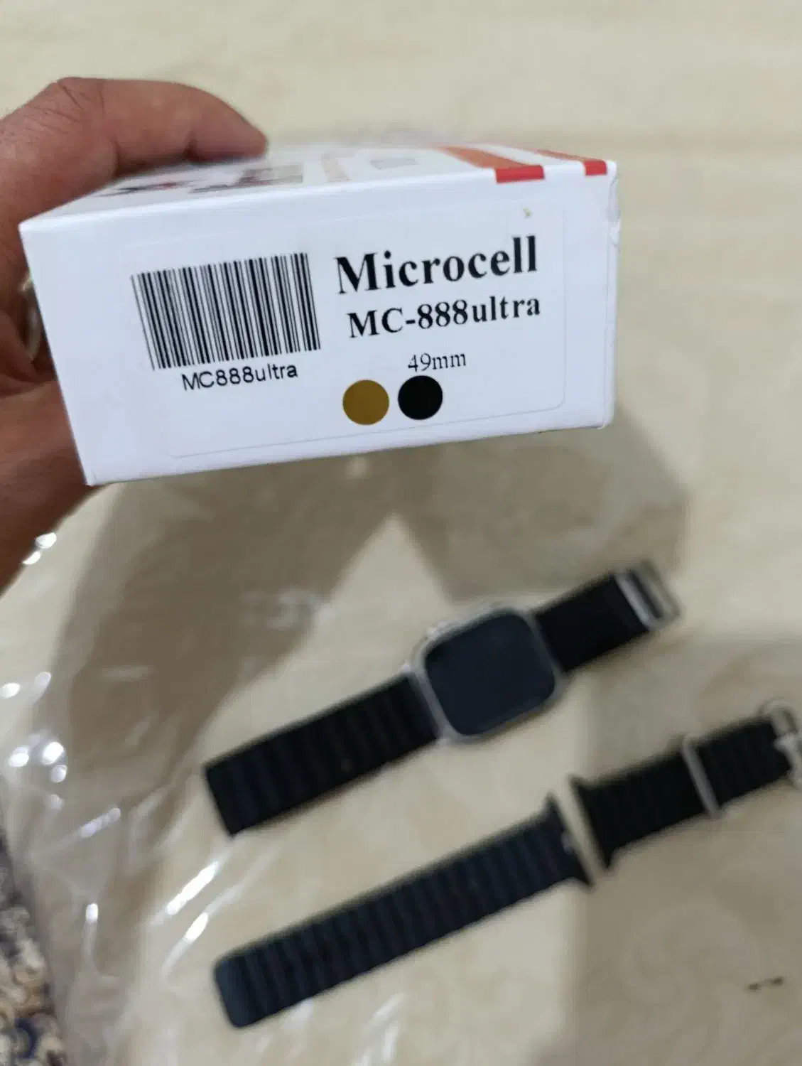 ساعت هوشمند microcell مدل mc888ultra|ساعت|سمنان, |دیوار