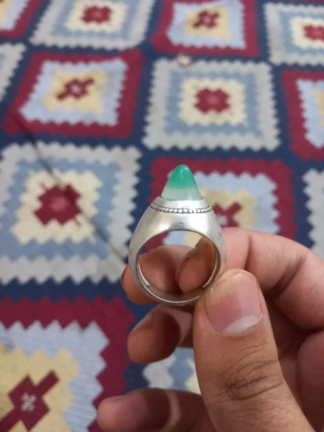 انگشتر دوپوست کار دست استاد قاسمی|جواهرات|ری, ظهیرآباد|دیوار